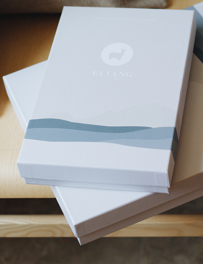 SCARF BOXКоробка для шарфа с крышкой 26x17x4