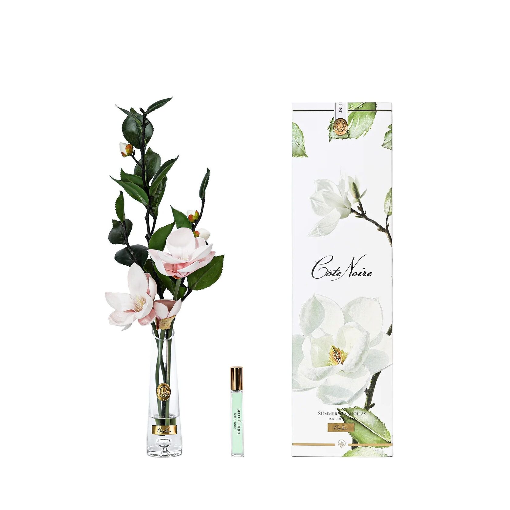 SUMMER MAGNOLIA PINK GOLDДиффузор магнолии розовые золотой декор, спрей 15 мл