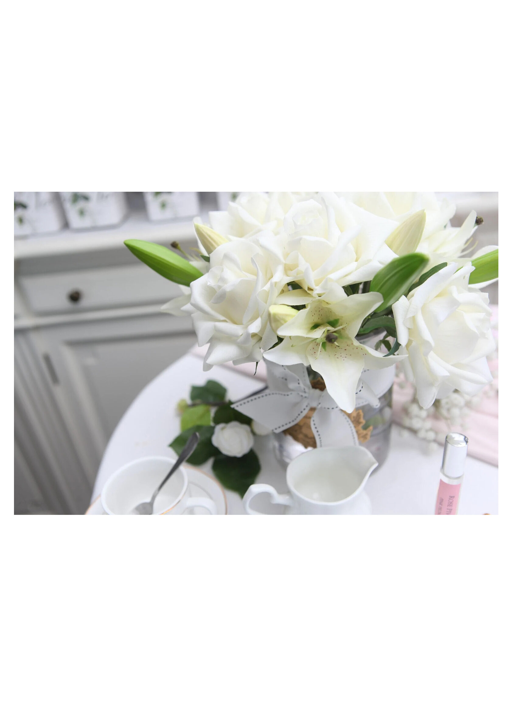 ROSES&LILIES champagne Розы и лилии, цвет шампань, 2 спрея по 10 мл, ВхШхД 32х26х26 см