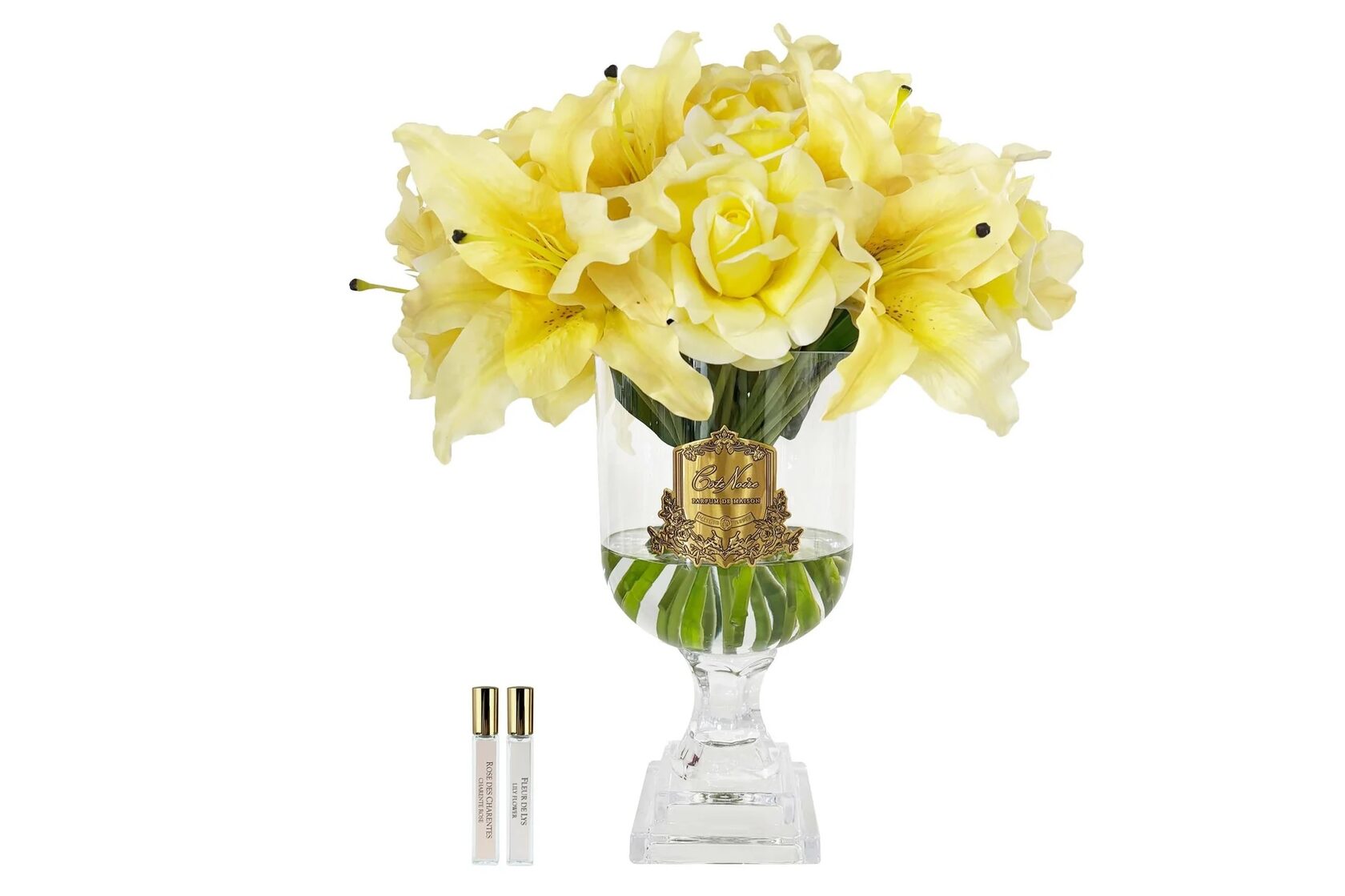VERSAILLES Lillies & Roses Yellow Диффузор-букет лилии и розы, желтый, 2 спрея п