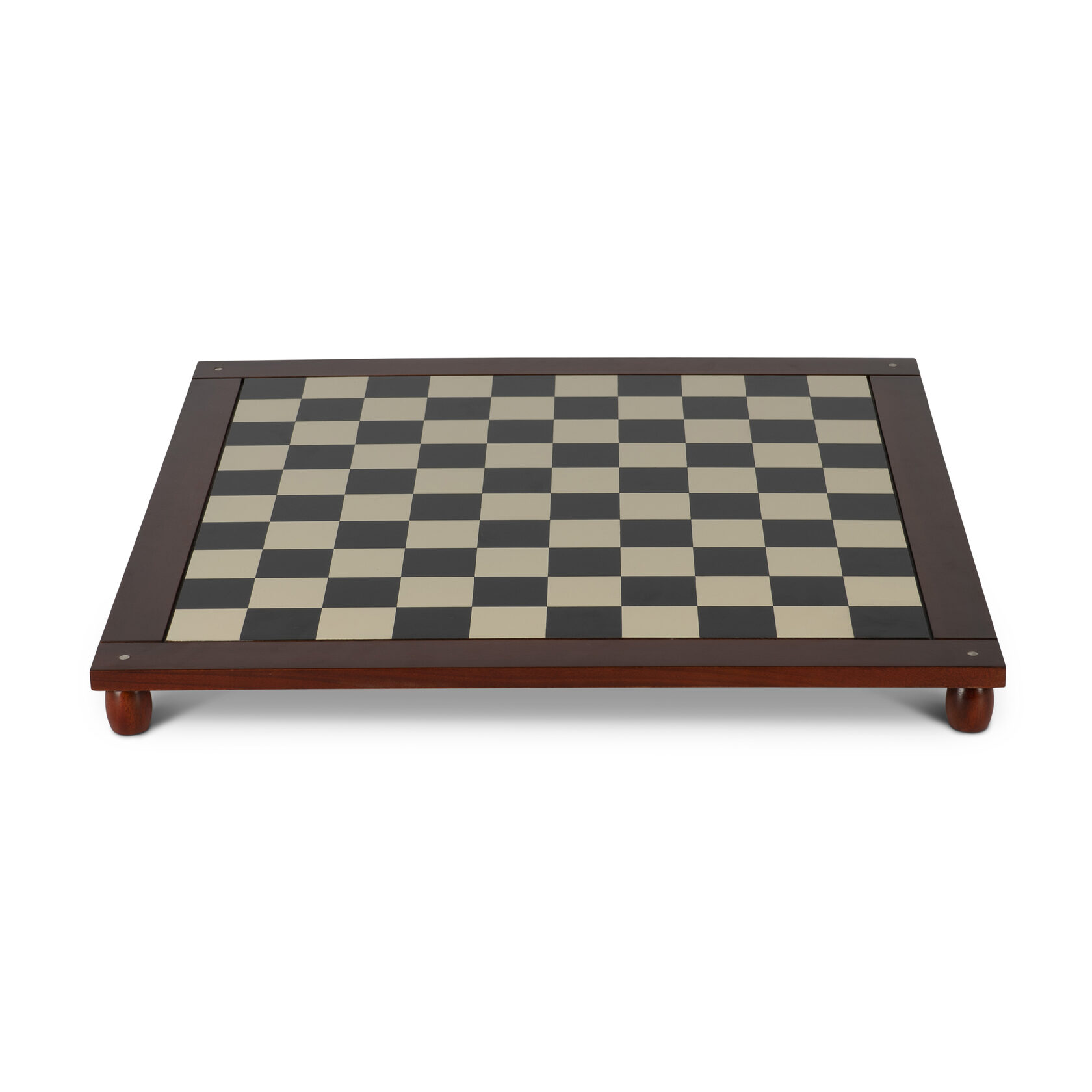 Доска для игры в шахматы и шашки AUTHENTIC MODELS двусторонняя , дерево, 47х47х4 см