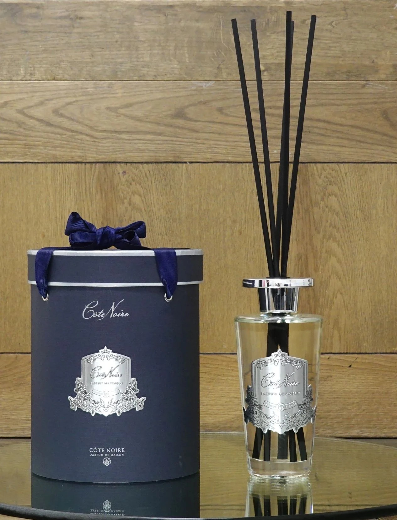 CITRON VERTДиффузор 500 мл серебряный декор ВхШхД 21х17х17 см