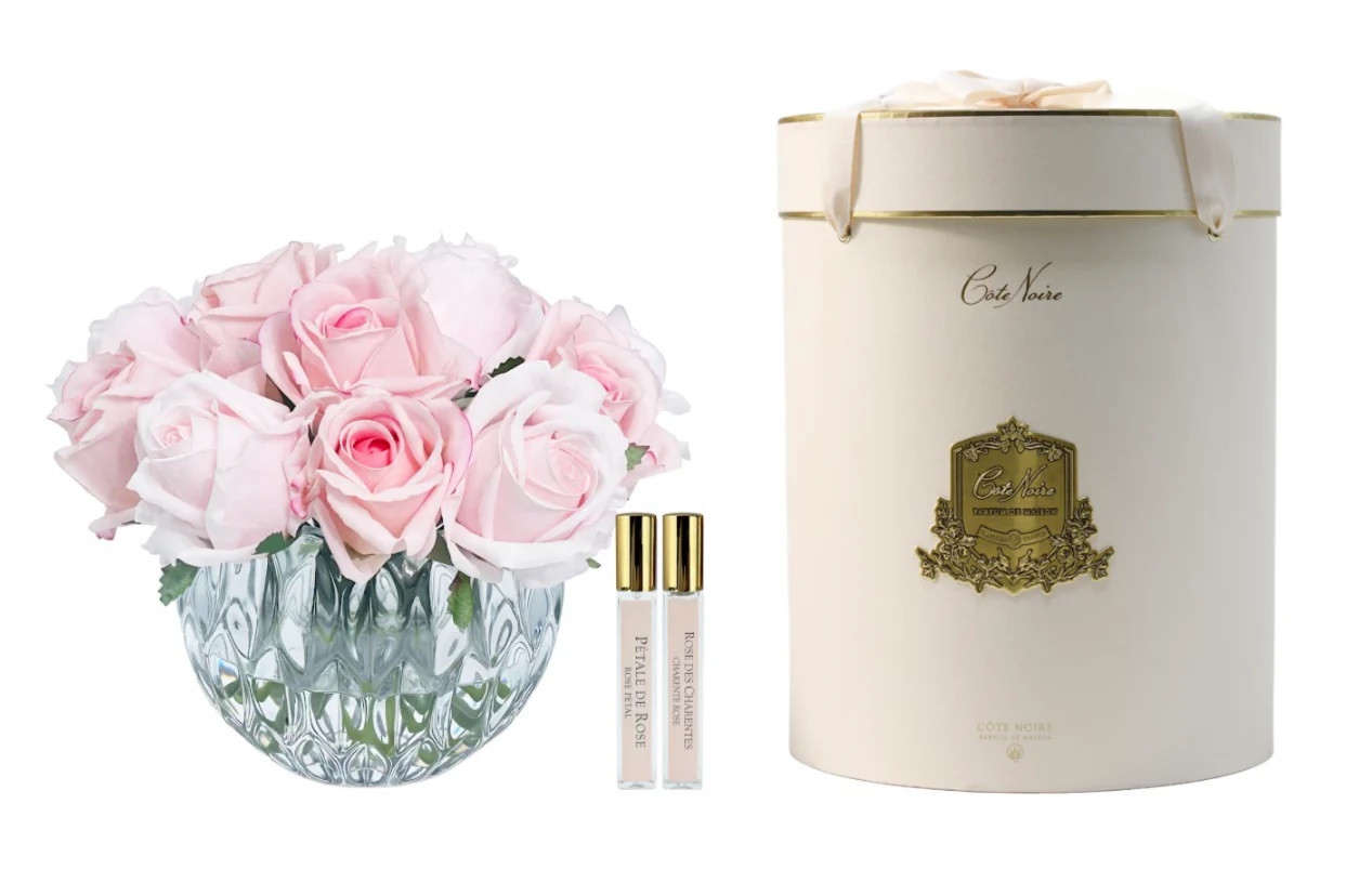 ROSE BUD BOUQUET Букет из бутонов роз, микс розовый, 2 спрея по 10 мл , 23хH19,5 см