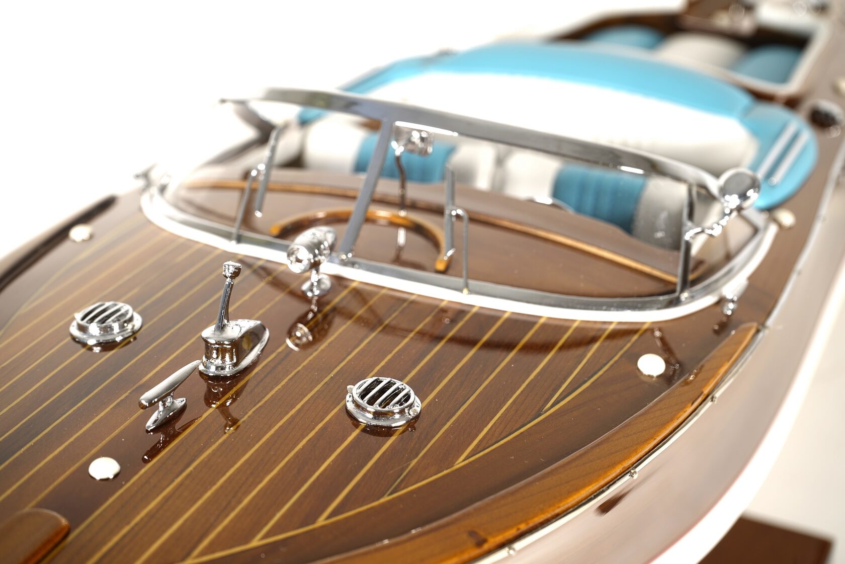 Яхта Aquarama AUTHENTIC MODELS 64х20 Н19 см, дерево