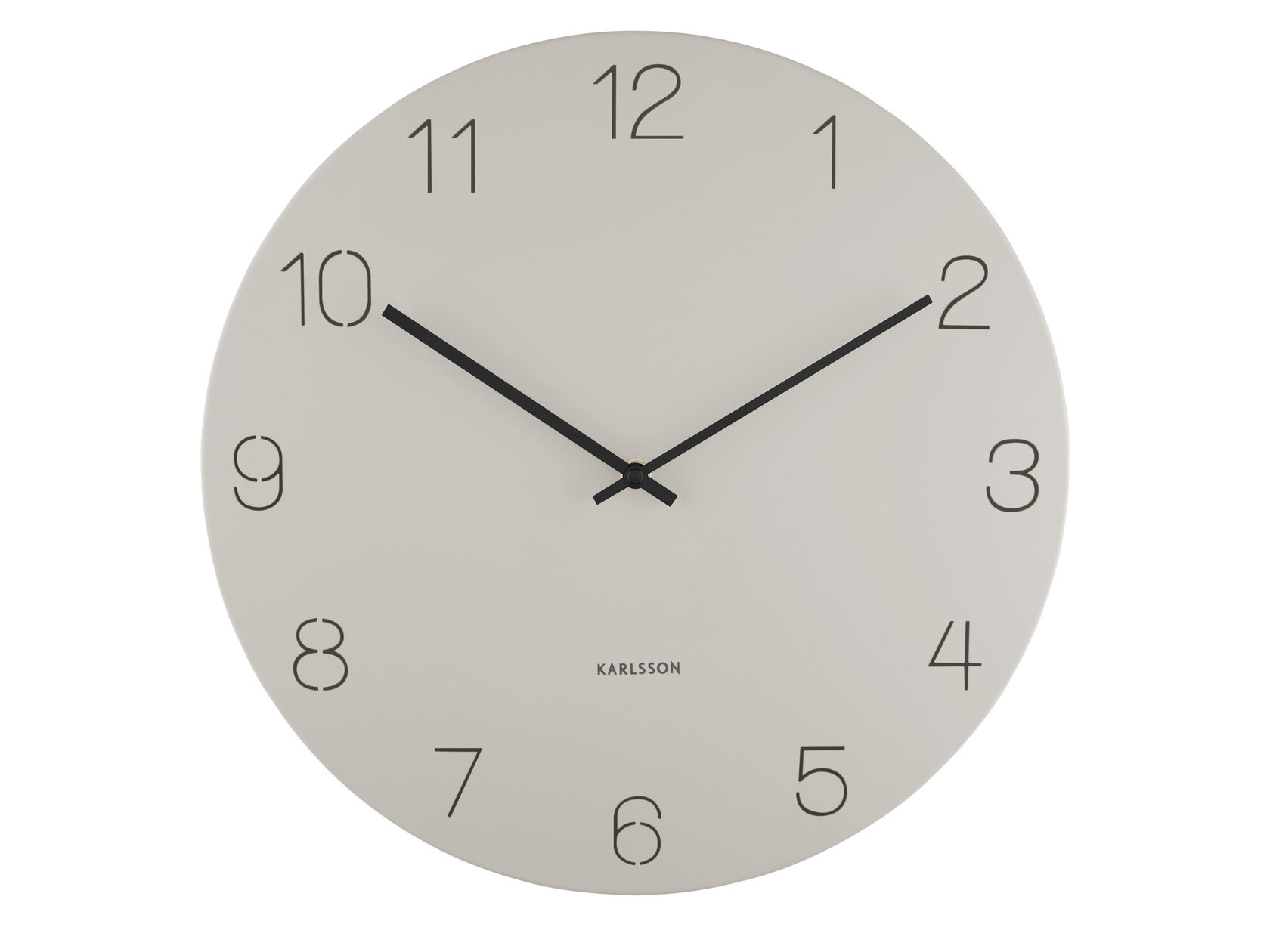 "Часы настенные Karlsson CHARM, 40х40х4,5 см, дерево американская липа, бесшумный механизм, батарейк