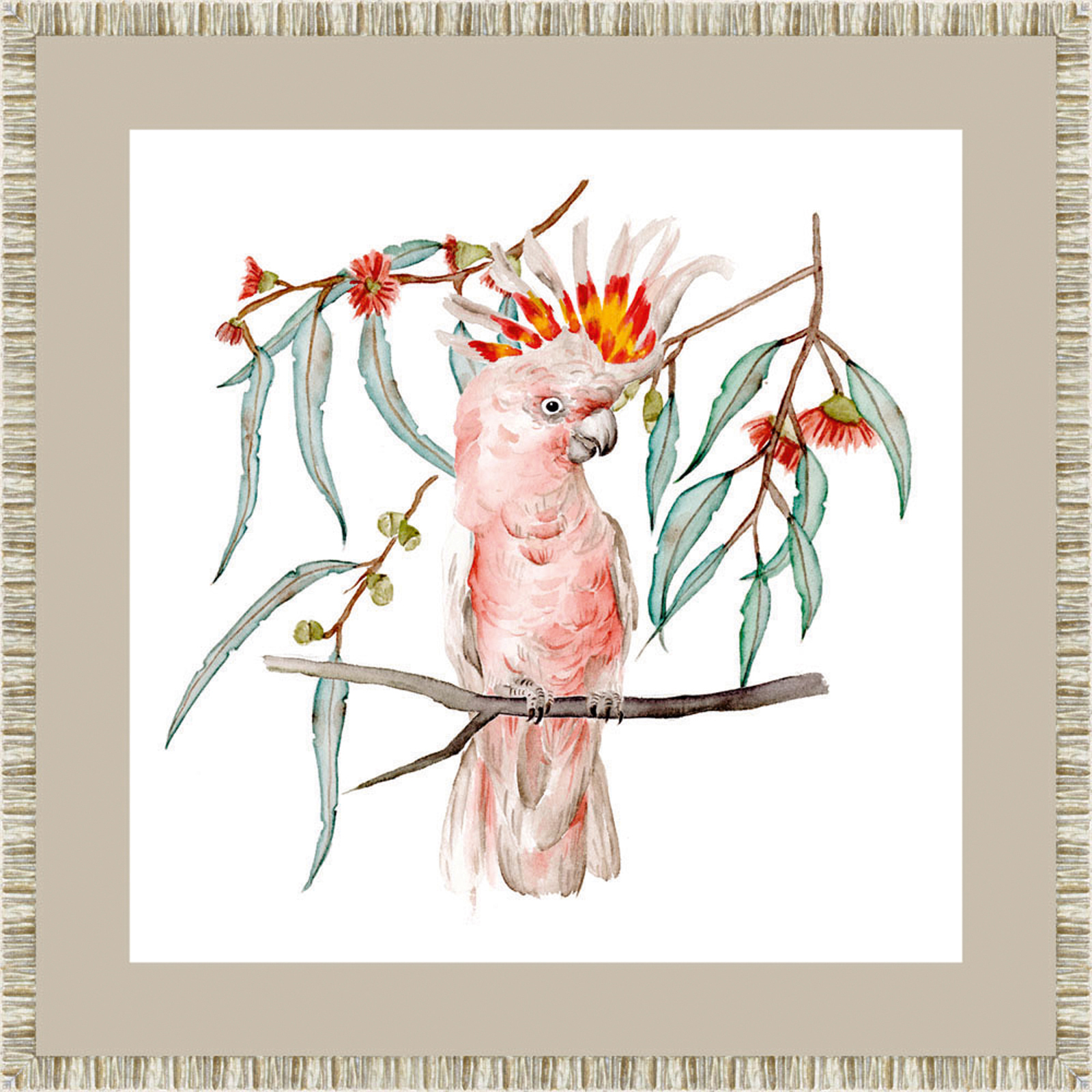 WANG:PINK COCKATOOПостер 55х55 вид 1