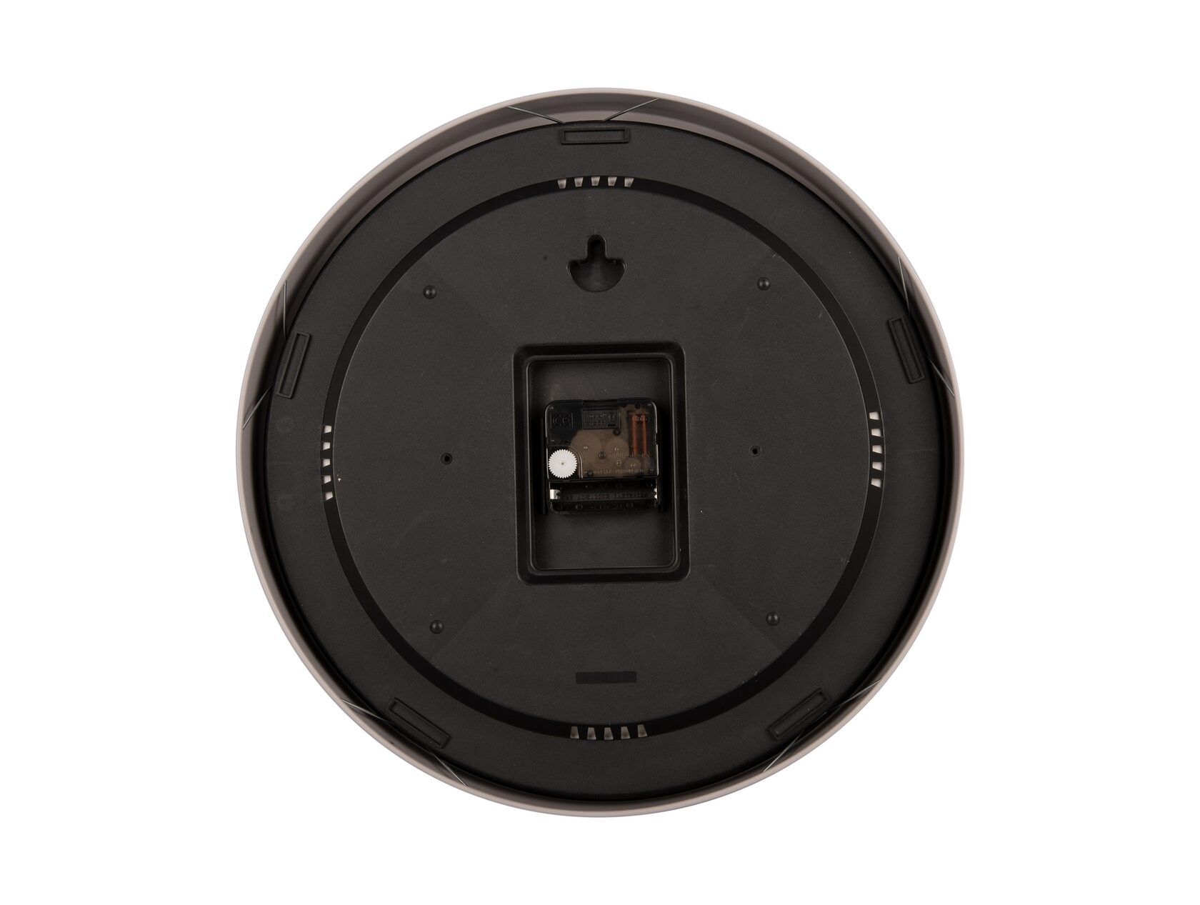 Часы настенные Karlsson BELLE NUMBERS, бежево-серый, металл .35х35х4 см бесшумный механизм, батарей вид 3