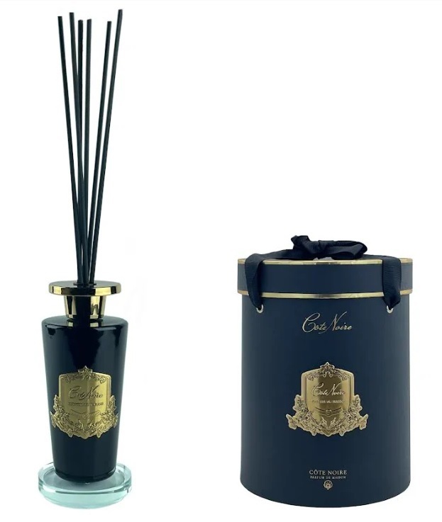 COGNAC ET LE TABACДиффузор 500 мл золотой декор ВхШхД 21х17х17 см