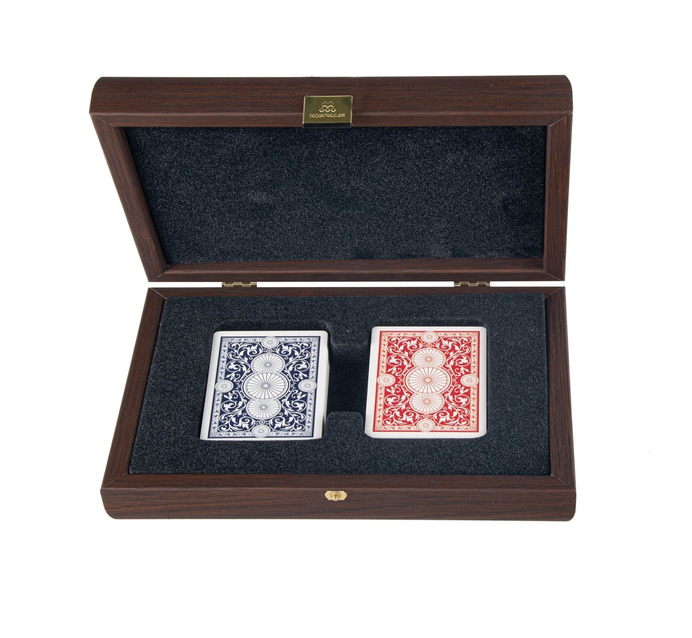 CARDSКарты игральные, отделка корпуса эко-кожа, цвет карамельный, 24х17 см