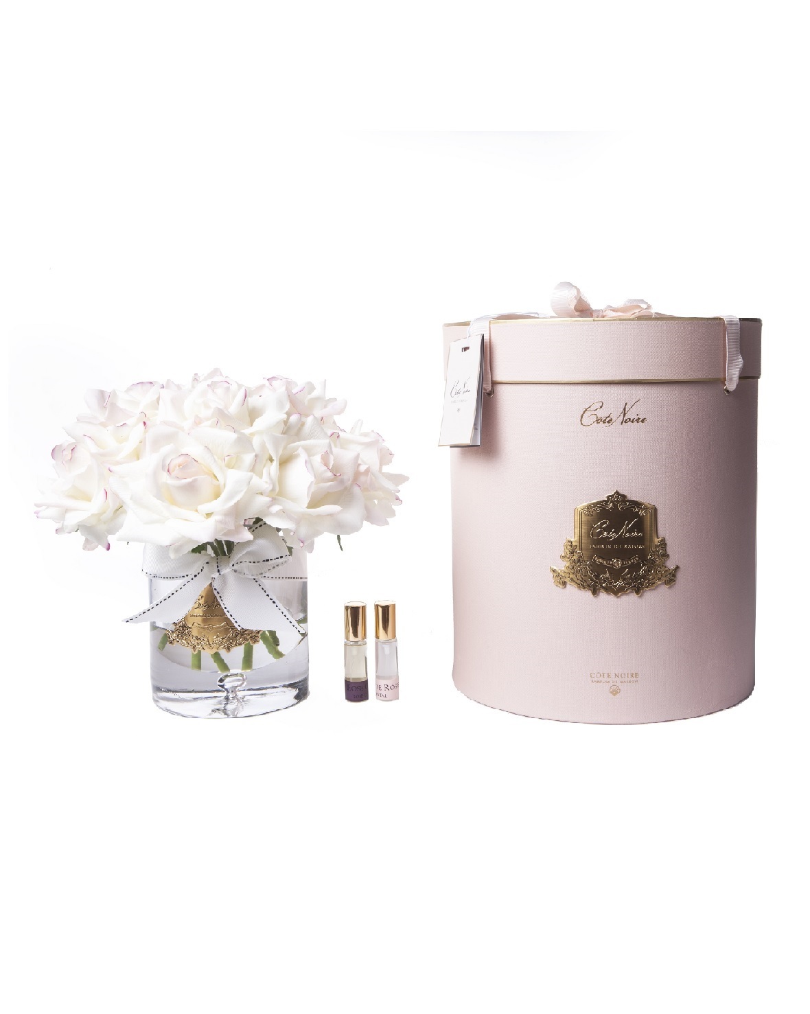 GRAND BOUQUET Blush Большой букет роз, 2 спрея, бледно-розовый, ВхШхД 32х26х26 см